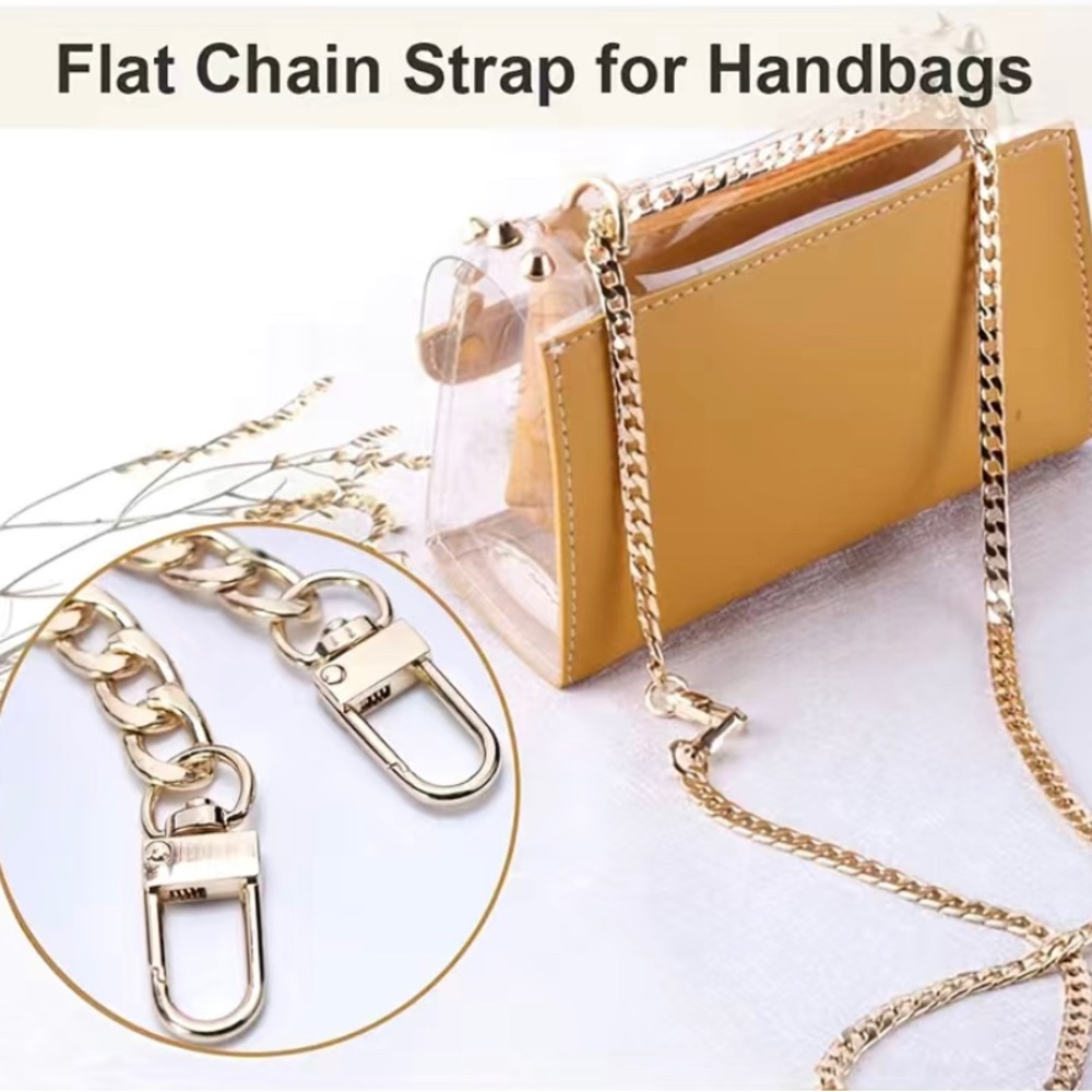 🎉Host Pick🎉🆕47.2inch Purse Replacement Flat Chain Strap - Picture 5 of 5